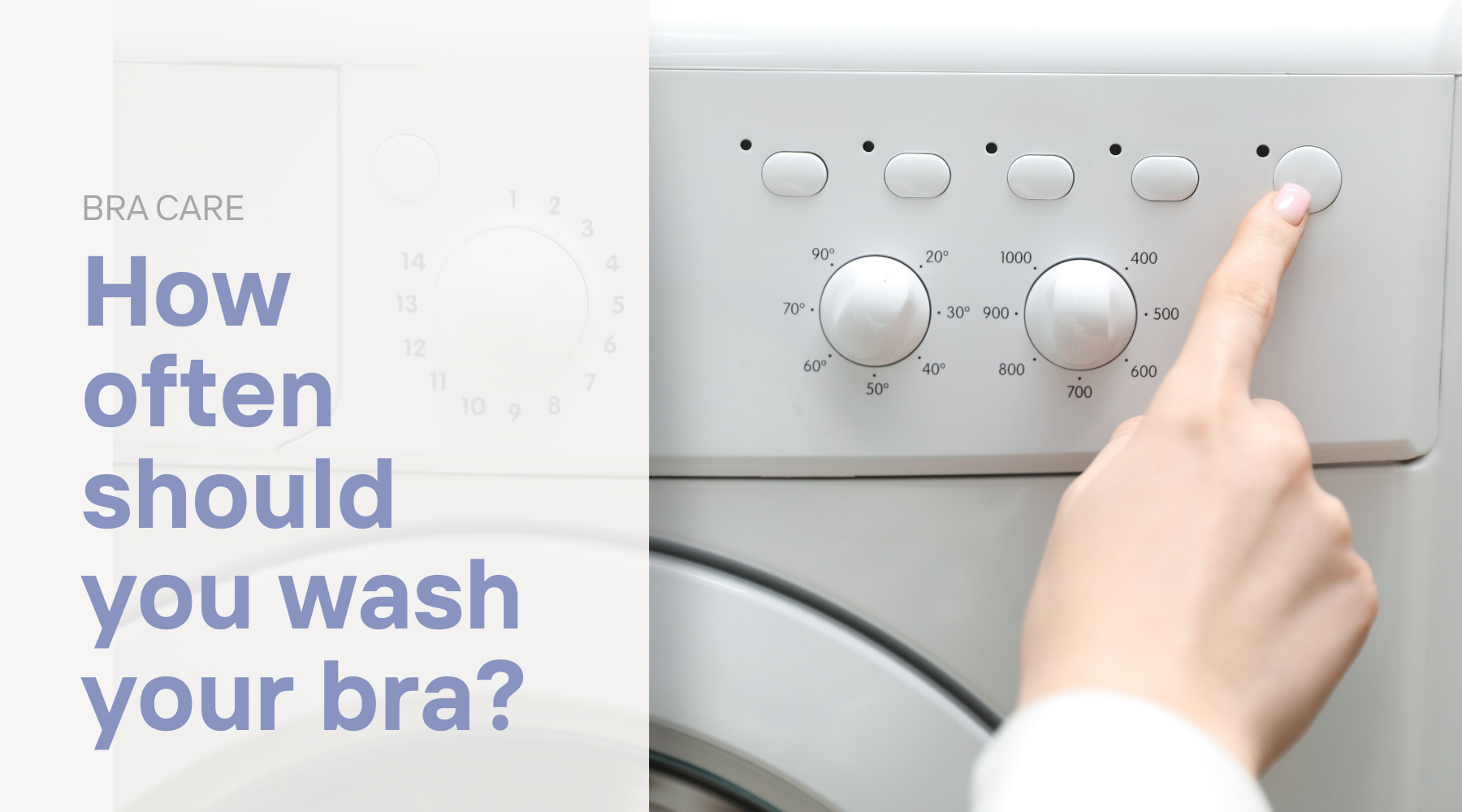How Often Should You Wash Your Bra?