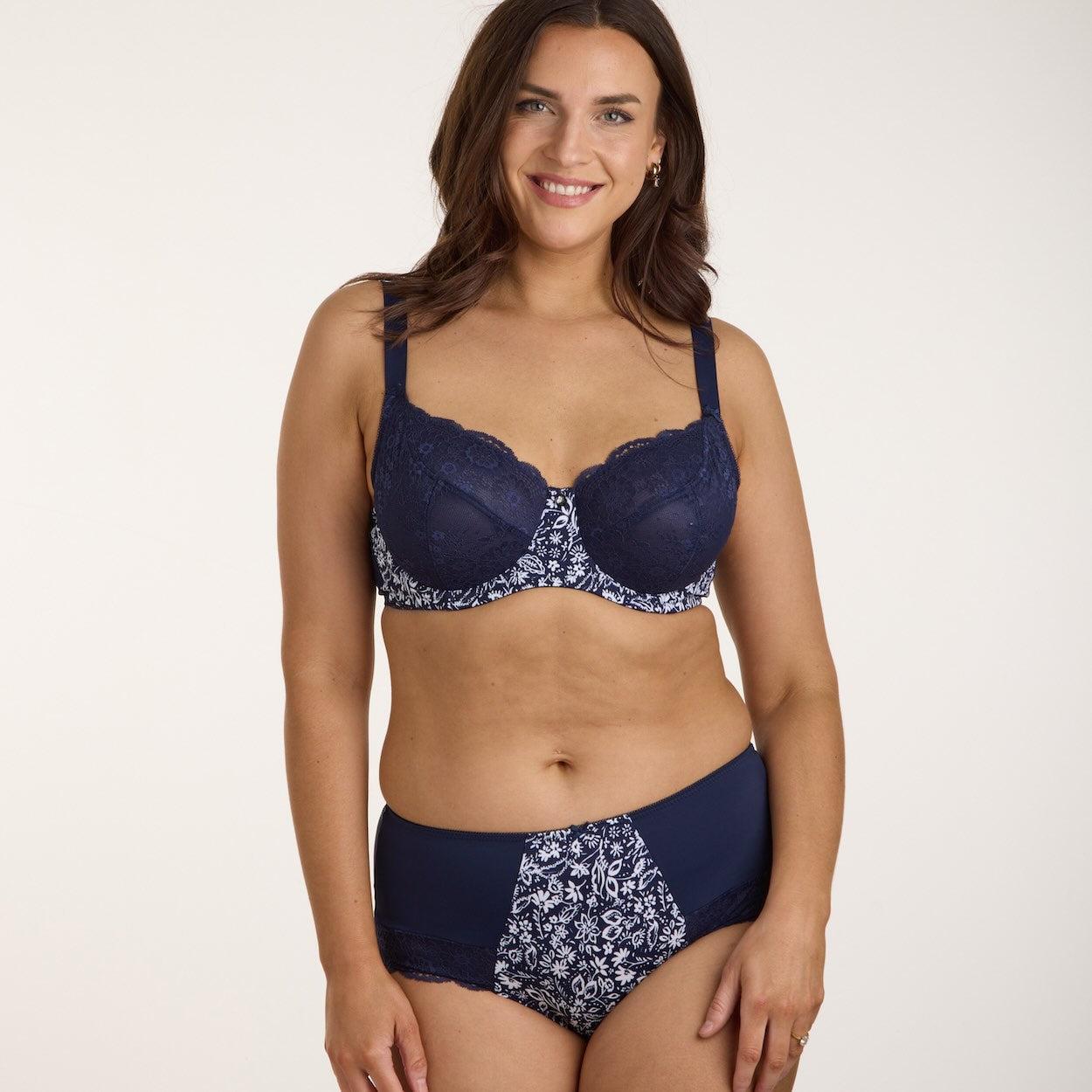 Print Full Brief - Mystic Navy Floral