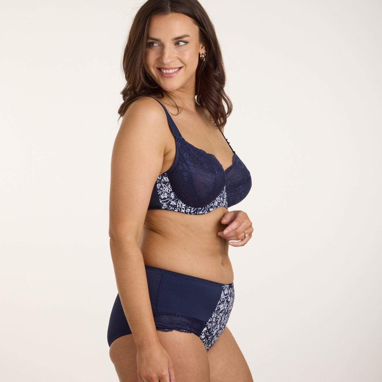 Print Full Brief - Mystic Navy Floral