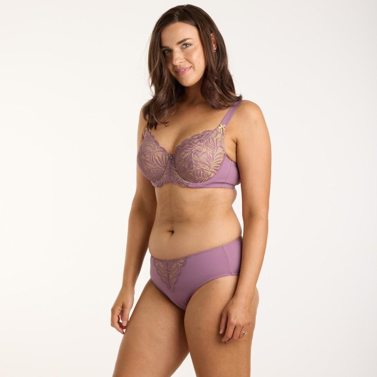 Radiate Lace Full Cup Bra - Lavender Spritz
