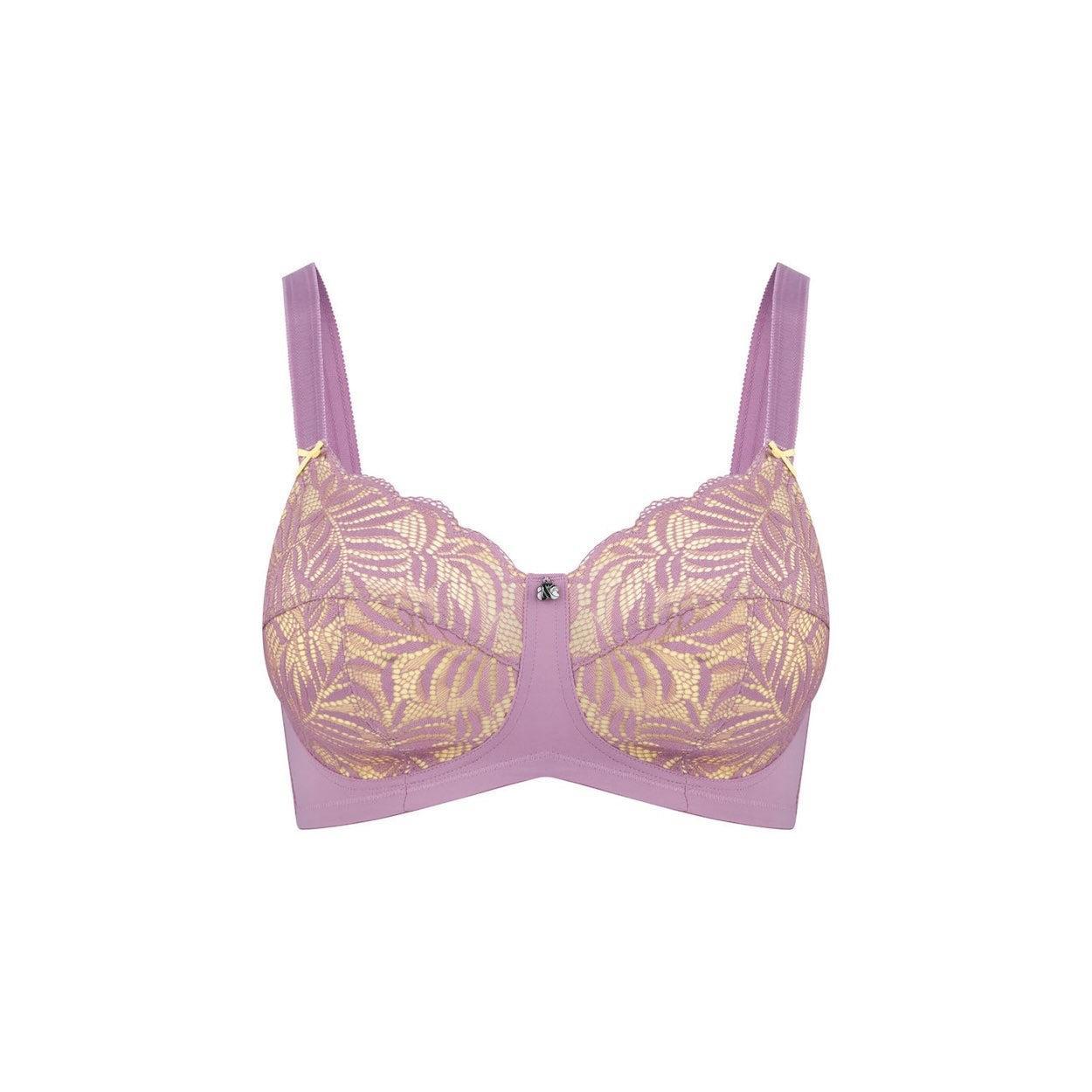 Radiate Lace Wirefree Bra - Lavender Spritz