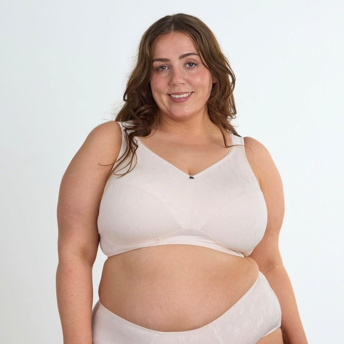 Wirefree Bra - Premium Support - Soft Pink