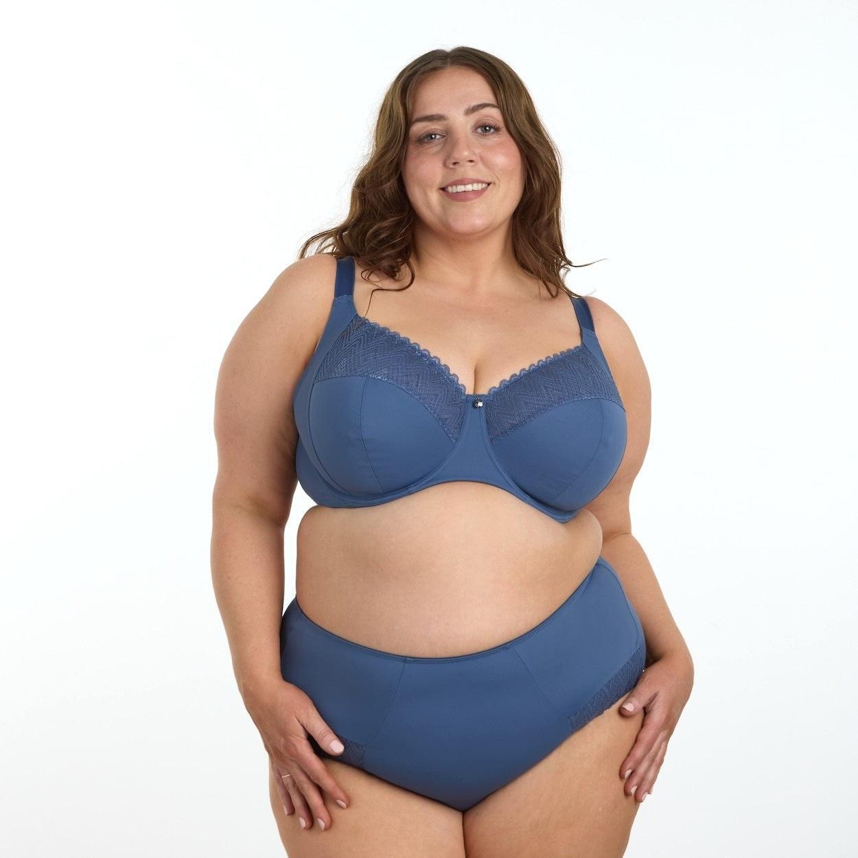 Willow Lace Premium Support Bra - Vintage Indigo