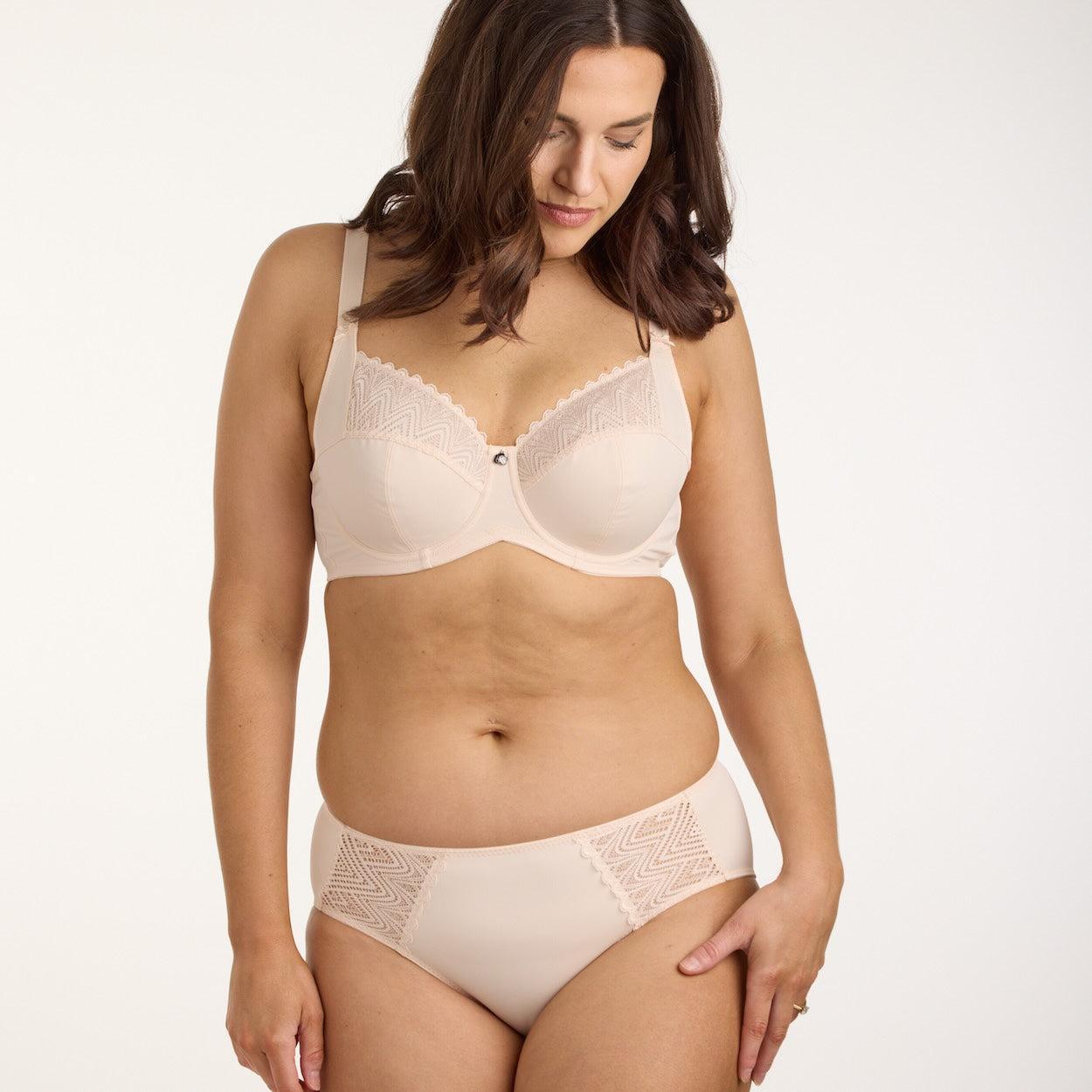 Willow Lace Full Cup Bra - Latte