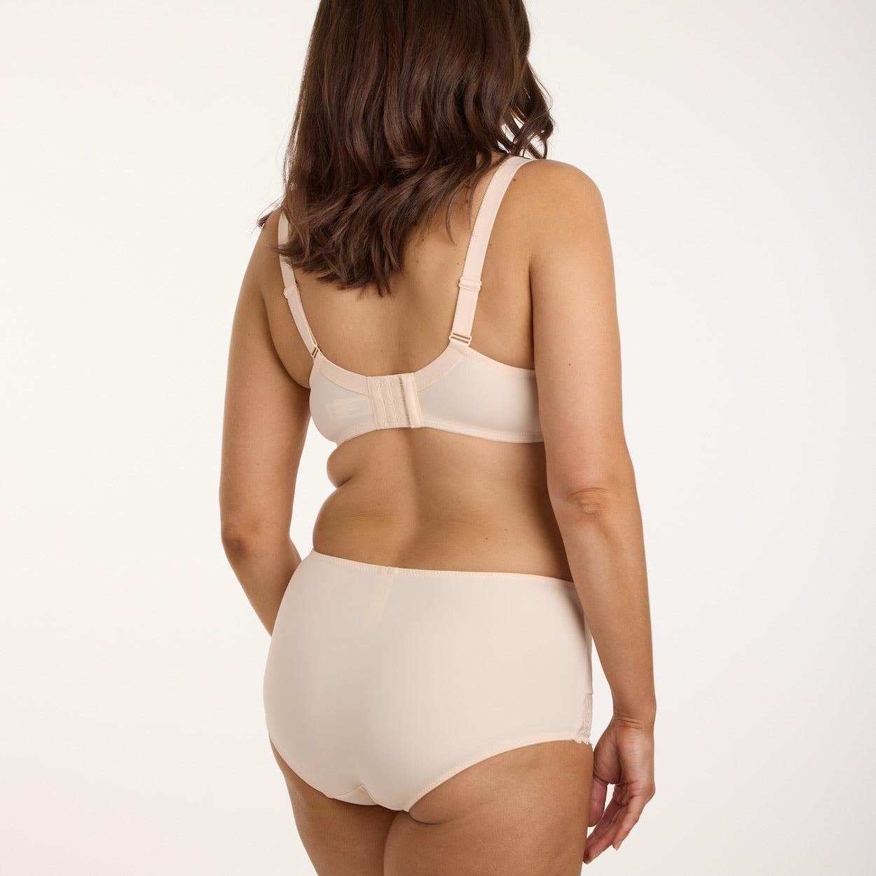Willow Lace Full Brief - Latte