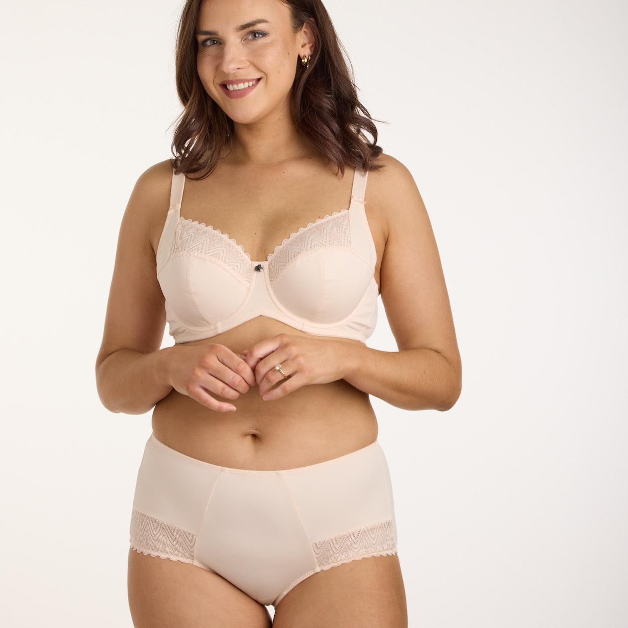 Willow Lace Full Brief - Latte