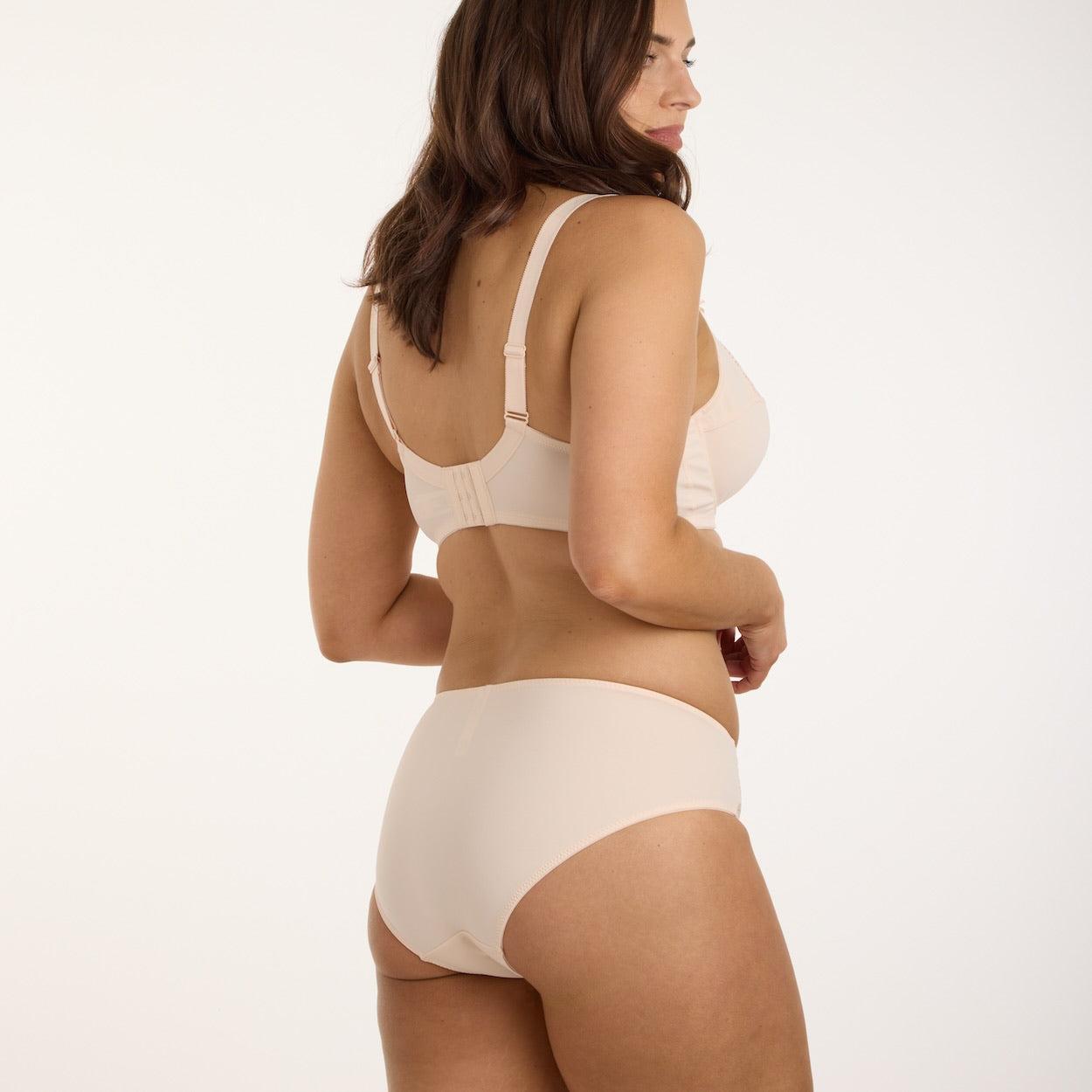 Willow Lace Midi Brief - Latte