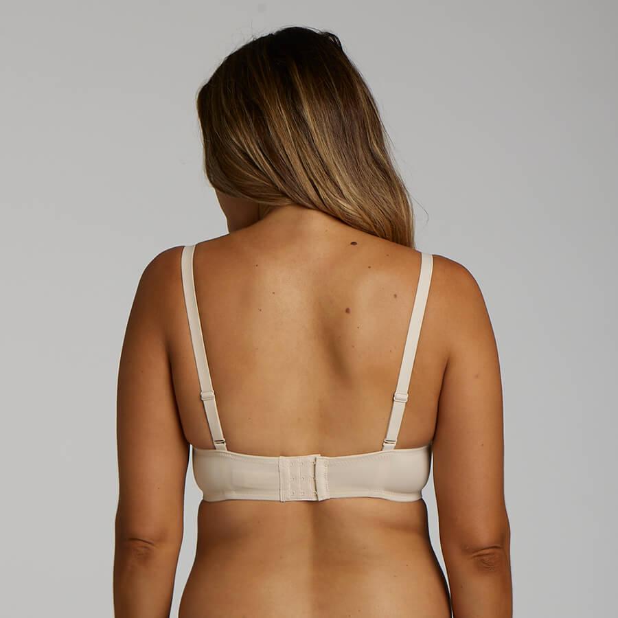 Convertible Full Cup T Shirt Full Bra - Nude Latte