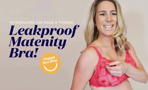 Leakproof maternity bras