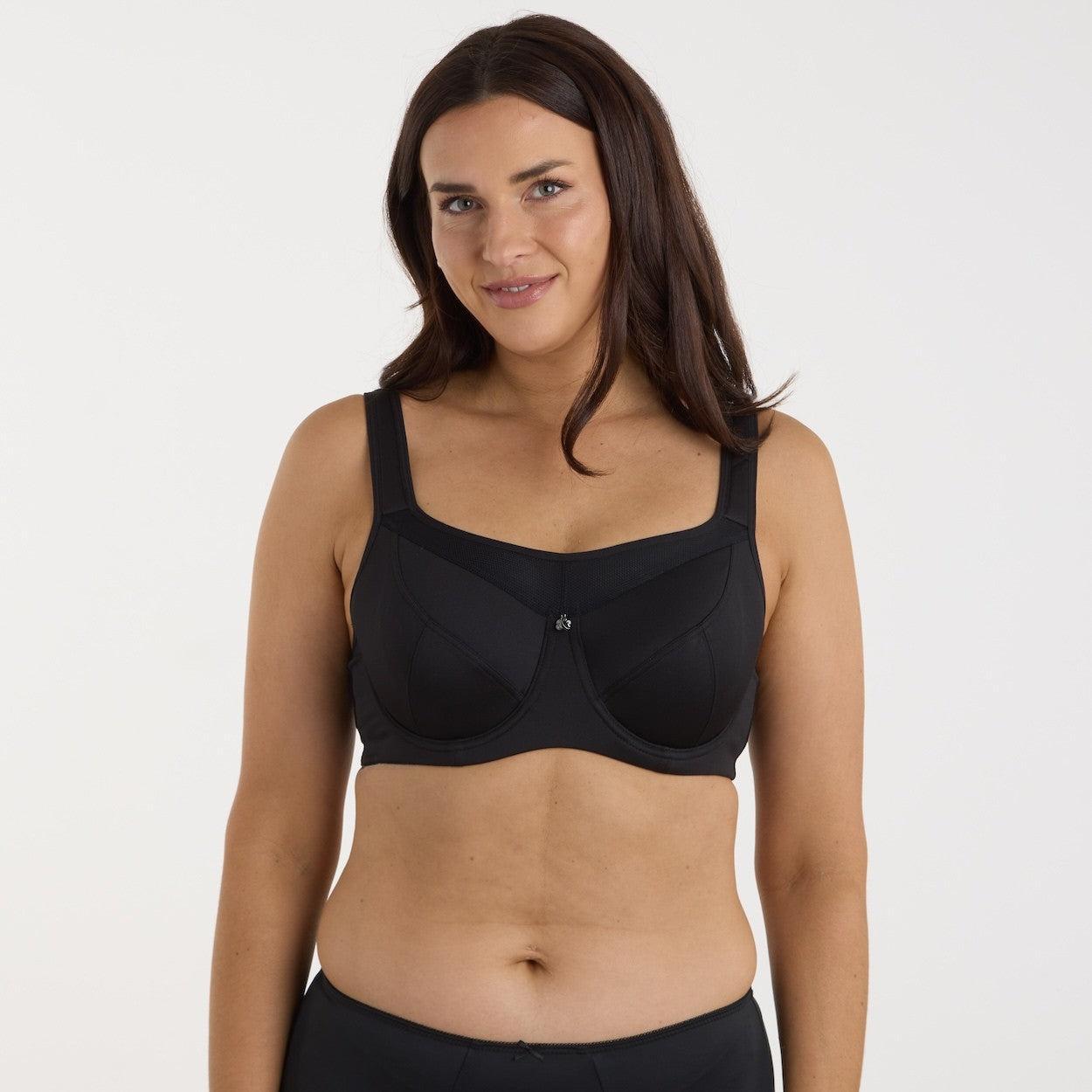 Active Bra - Black | Rose & Thorne