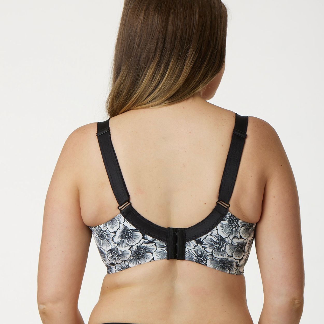 Print Full Cup Bra - Premium Support - Graphic Floral