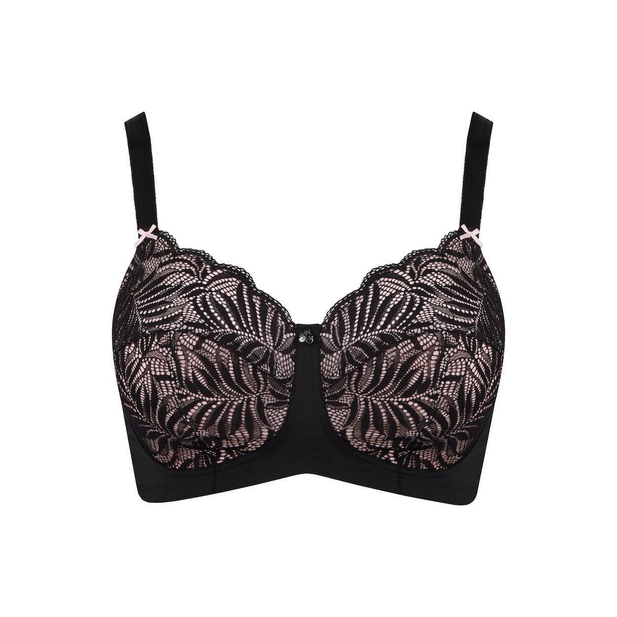 Radiate Wirefree Premium Support Bra - Blush Black