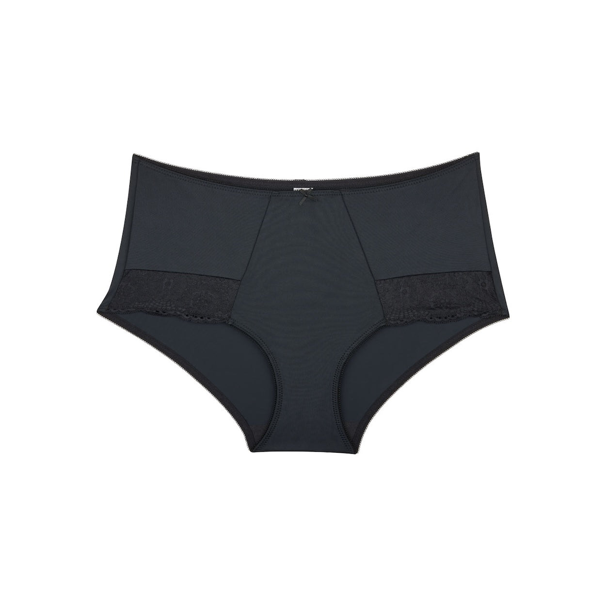 Peony Lace Full Brief - Black