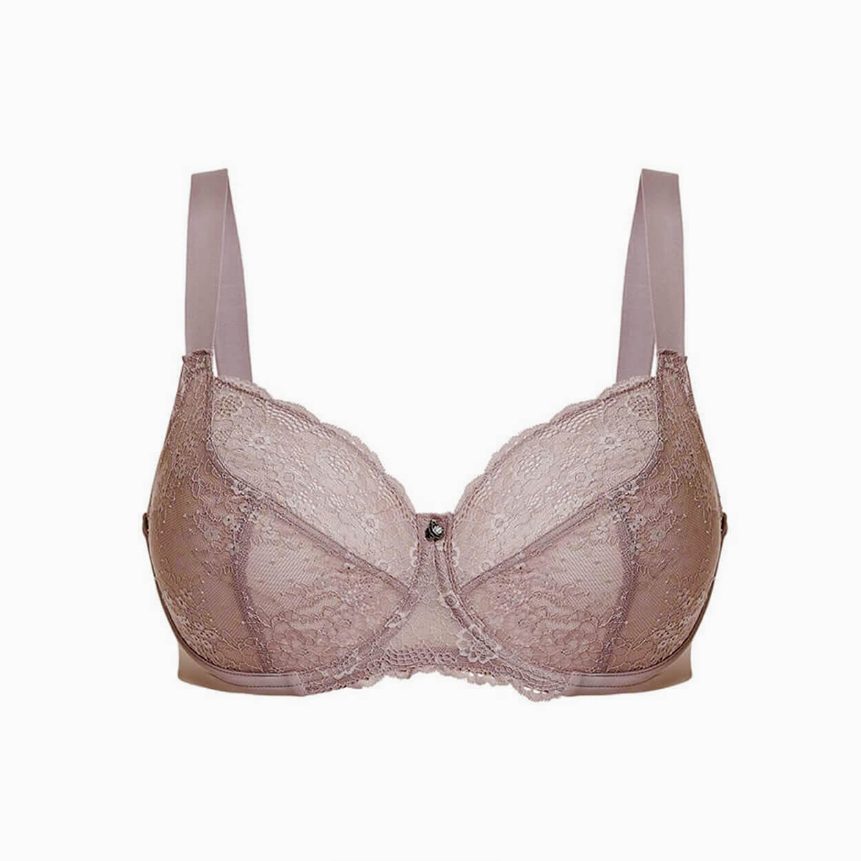 Peony Lace Premium Support Bra - Starlight