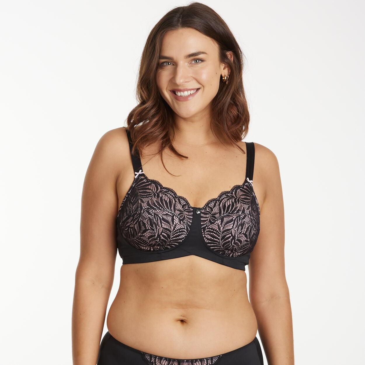 Radiate Wirefree Bra - Blush Black
