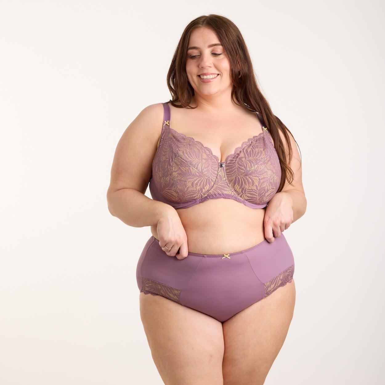 Radiate Lace Premium Support Bra - Lavender Spritz