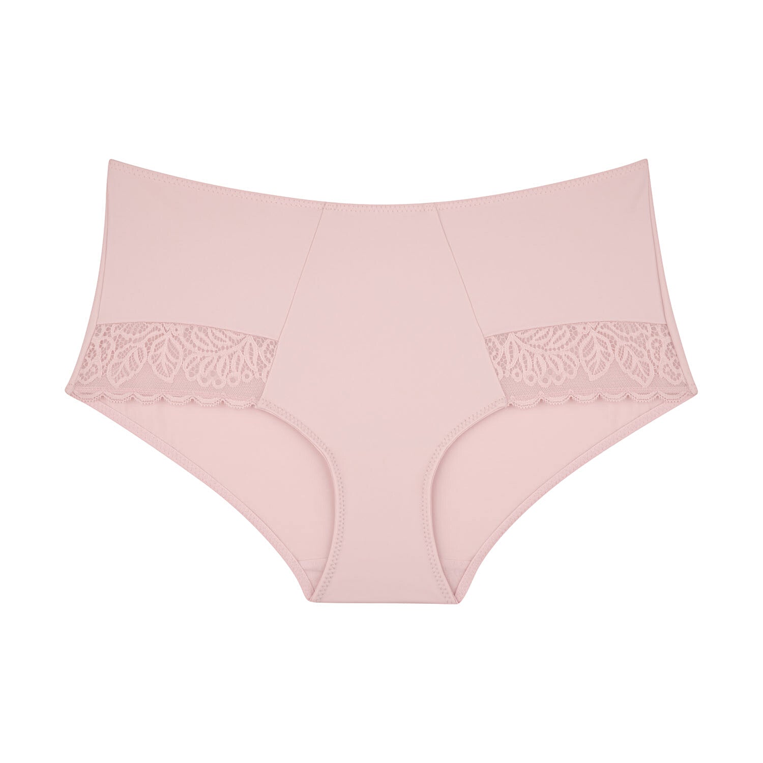 Lily Lace Full Brief - Blush Pink