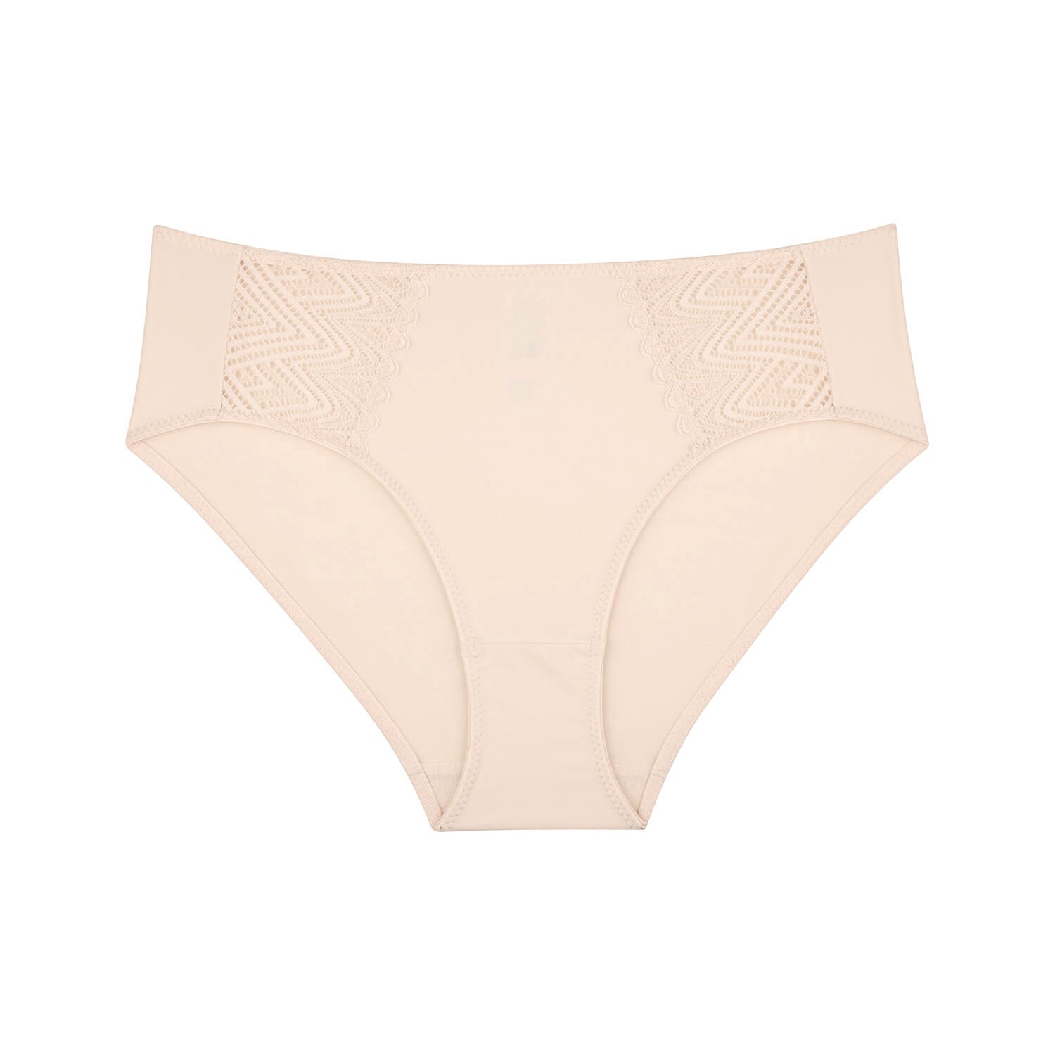 Willow Lace Midi Brief - Latte