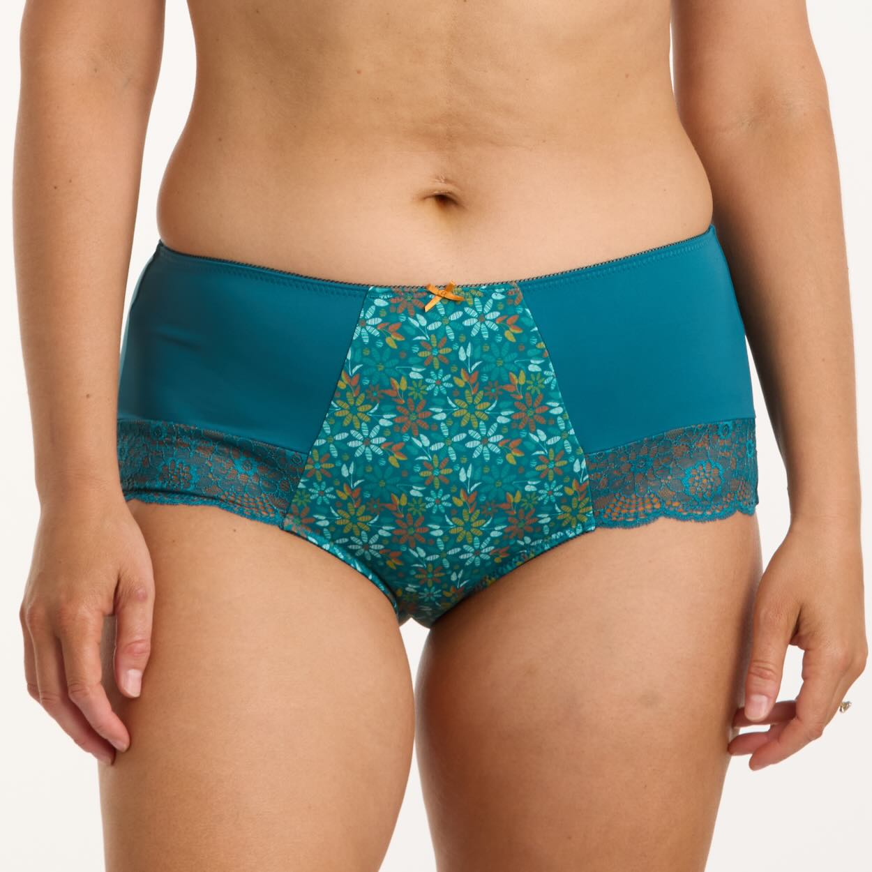 Print Full Brief - Teal Blossom