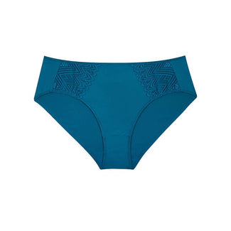 Willow Lace Midi Brief - Teal Blue