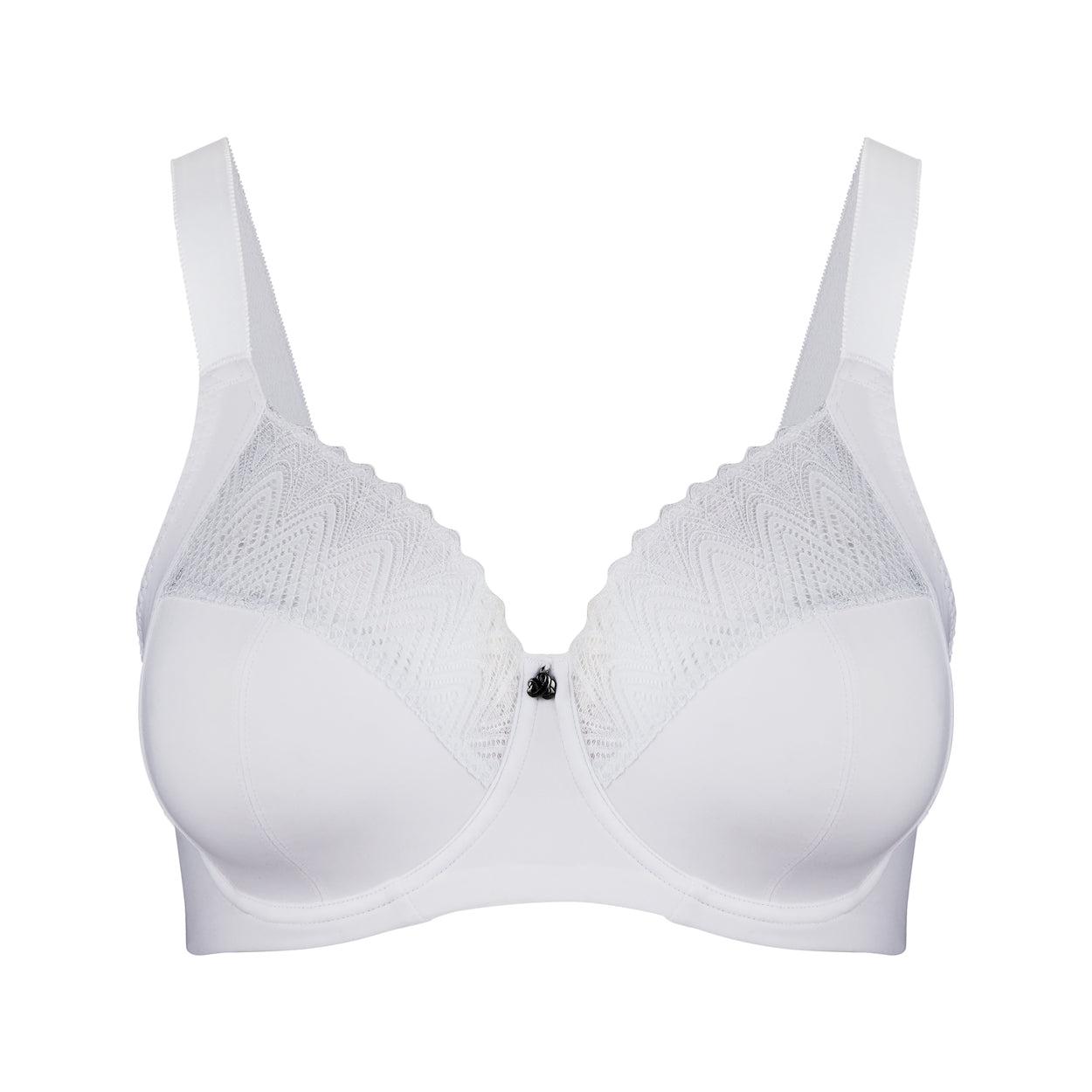 Willow Lace Premium Support Bra - White