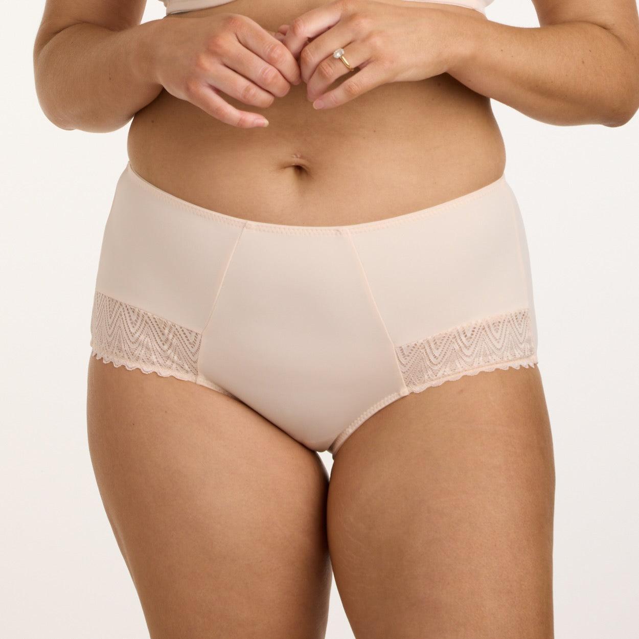 Willow Lace Full Brief - Latte