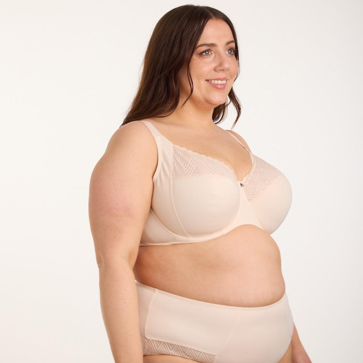 Willow Lace Premium Support Bra - Latte
