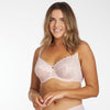 Dahlia Lace Full Cup Bra - Pink Smoke