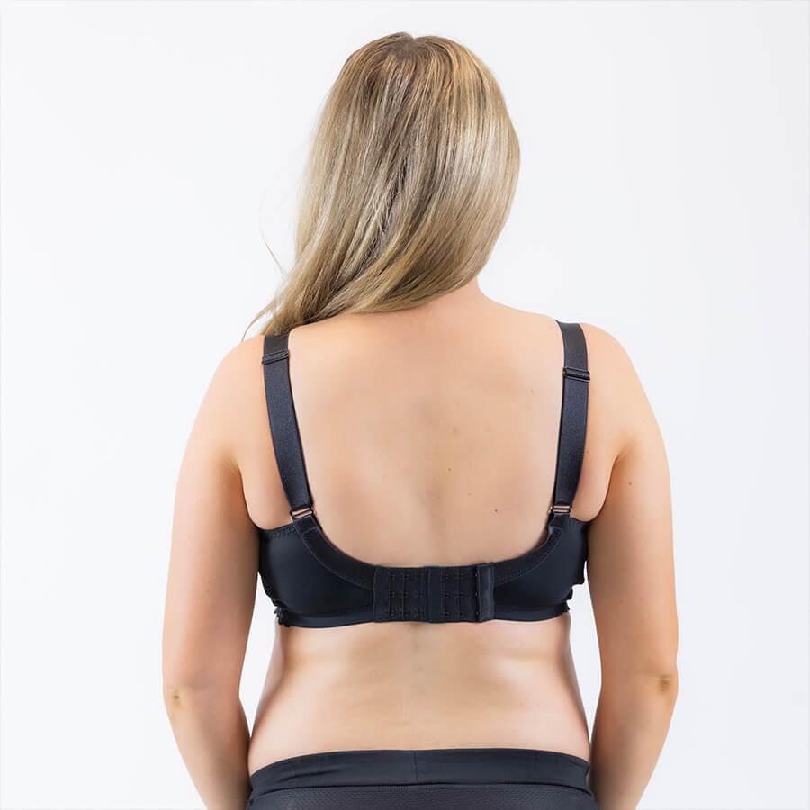 Maternity Bra - Premium Support - Black Charcoal