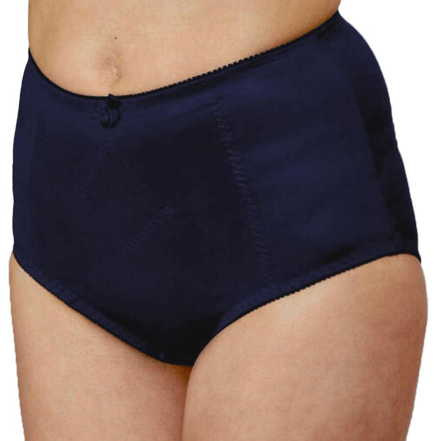 Cotton Control Midi Short Briefs (3 Pack) - Navy and Almond