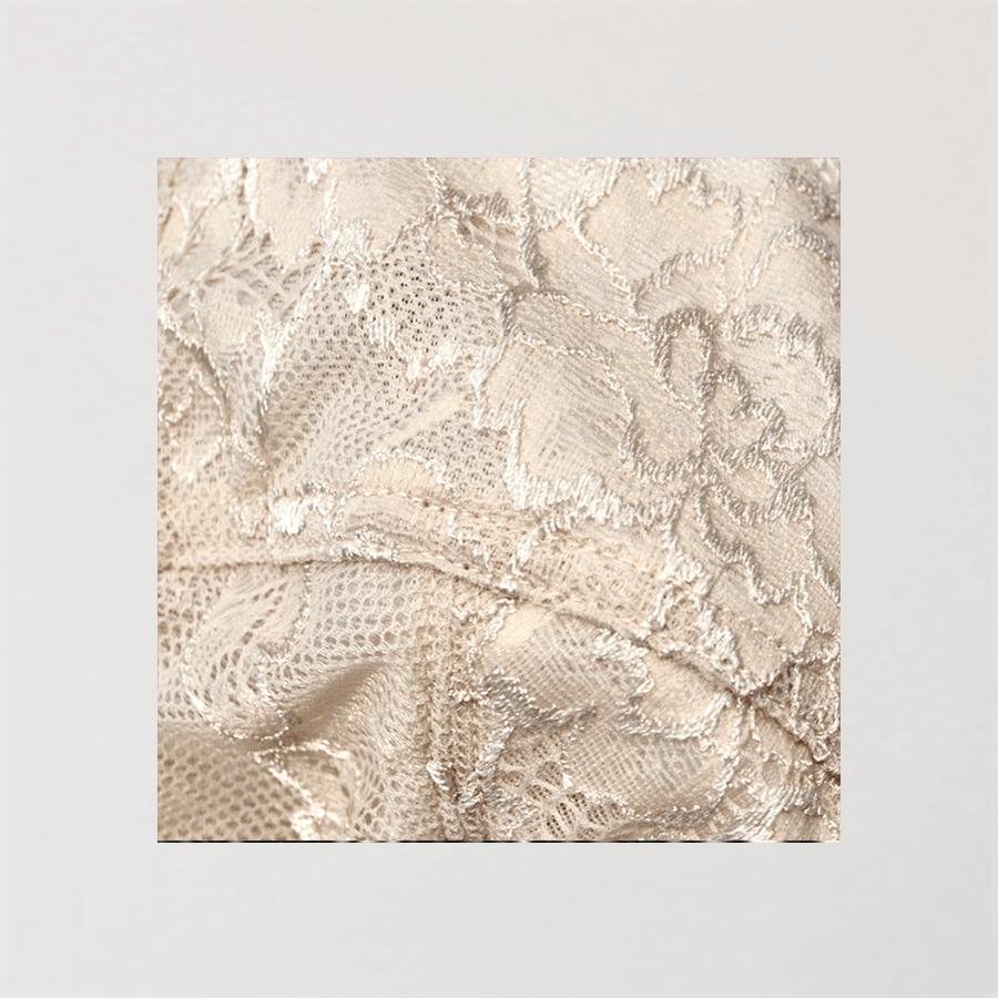 Dahlia LaceFull Brief - Almond