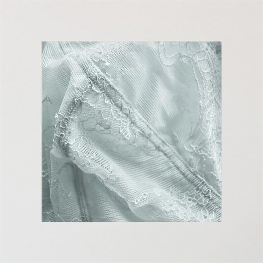 Nightingale Lace Full Brief - Ice Flow