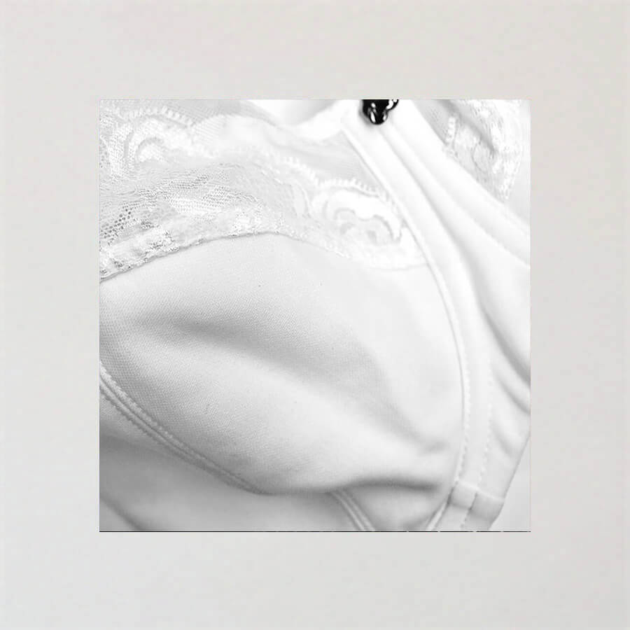 Madeline Full Cup Bra - Premium Support - White