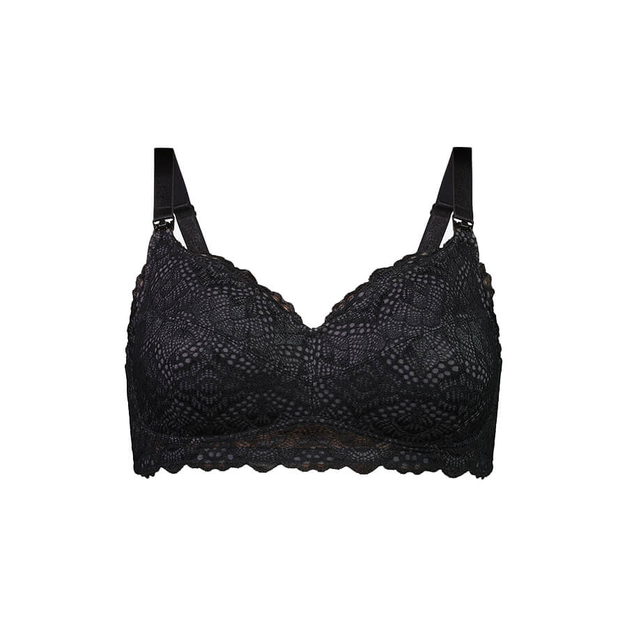 Maternity Bra - Premium Support - Black Charcoal