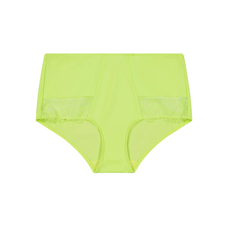 Nightingale Lace Full Brief- Lime Splash Green