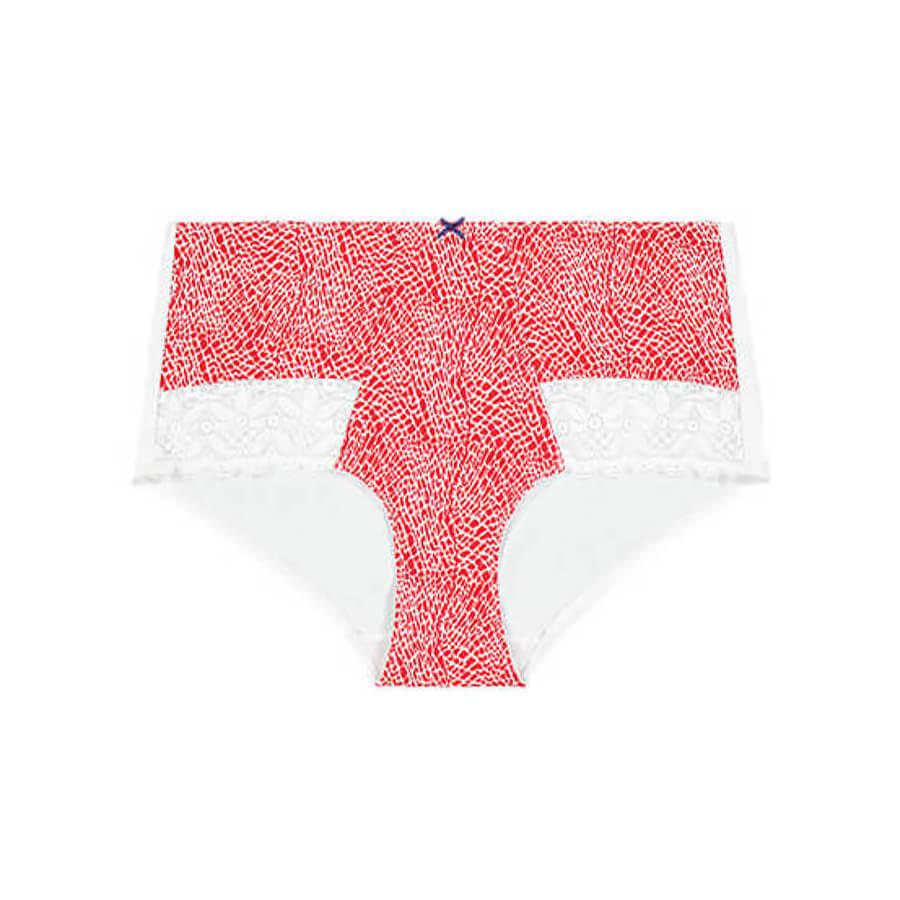 Queen of the Nile Full Brief - Lipstick Red