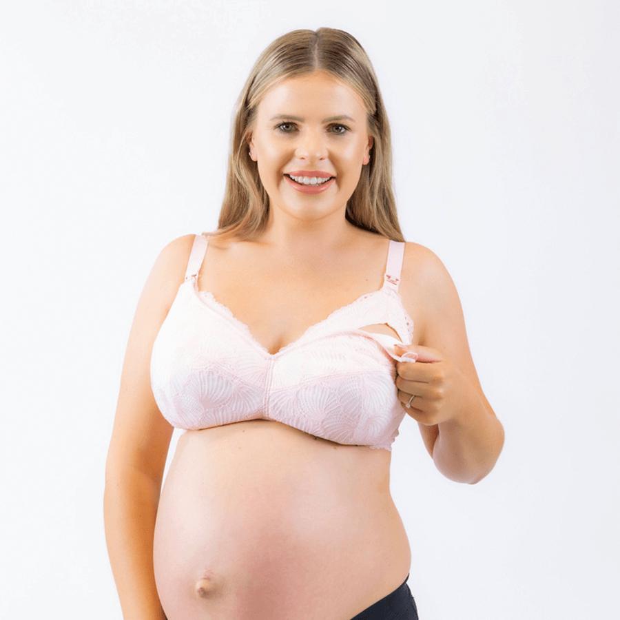 Maternity Bra (Leakproof) - 2 Pack - Rose Pink
