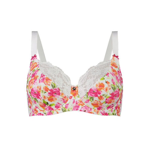 Print Full Cup Bra - Blooming Roses | Rose & Thorne