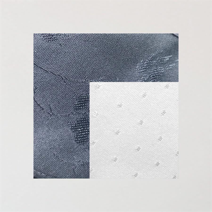 Midi Short Briefs (2 Pack) - Blue Denim and Ivory Spot